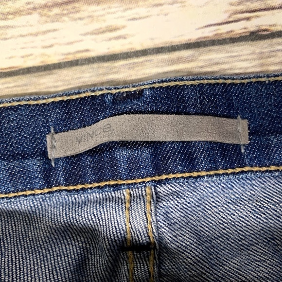 Vince Slim Skinny Leg Medium Wash Denim Jeans - Picture 5 of 6